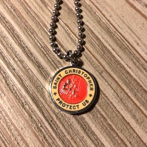 St. Christopher Coin Necklace